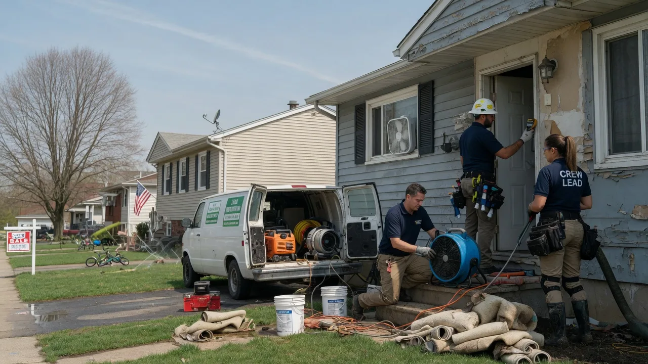 Flood Cleanup in Prides Crossing, MA near me